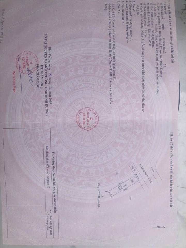 Đất nền Tân Bình, Dĩ An 84.5m² giá 3 tỷ - Cơ hội đầu tư sinh lời!