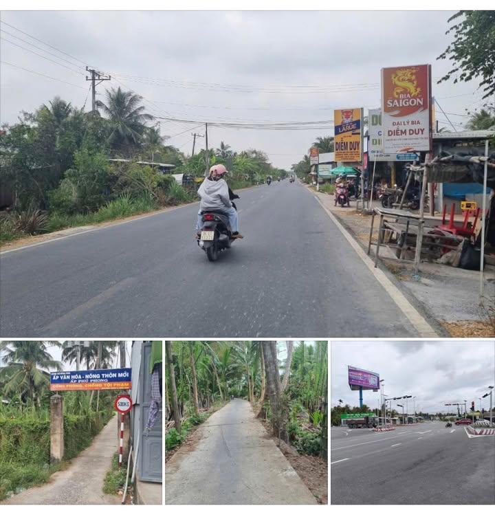 Đất vườn Phú Phong, Càng Long 500m² giá 599 triệu - Cơ hội đầu tư lý tưởng!