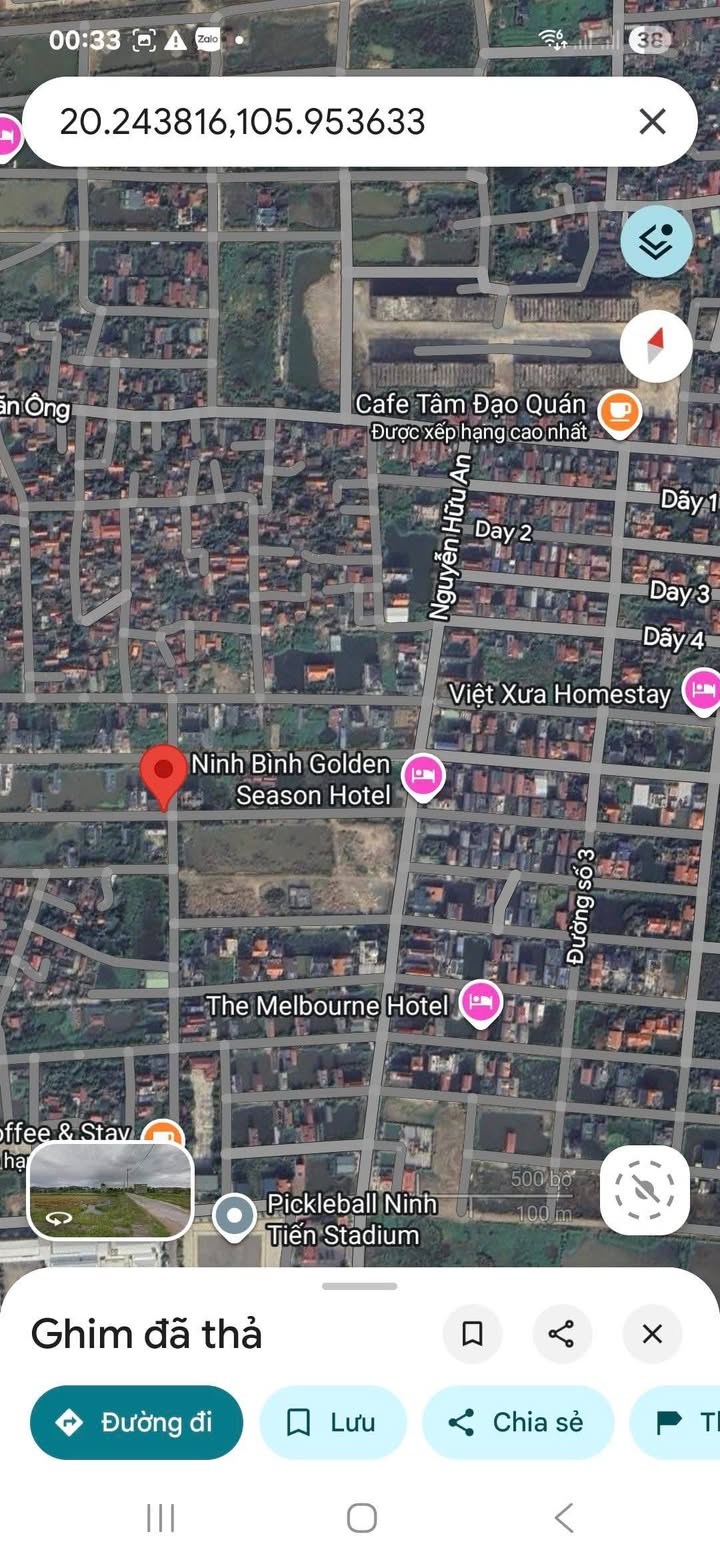 Đất Ninh Tiến 95m² giá 6 tỷ - Đầu ve 2 mặt đường đẹp