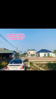 Đất lô góc 2 mặt tiền đường Thanh Niên, Tứ Kỳ 216m² giá 3 tỷ - Cơ hội đầu tư tuyệt vời!