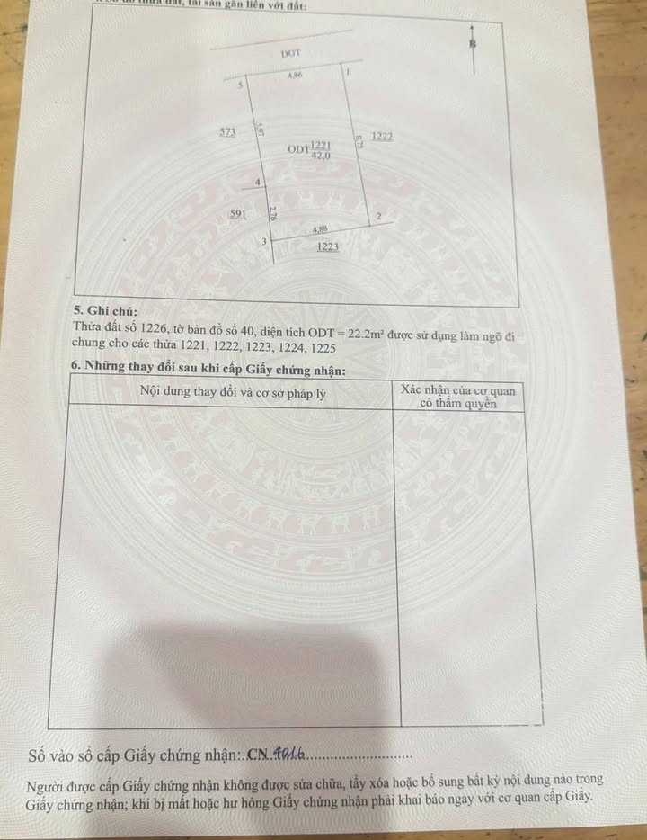 Đất nền Thắng Cựu, Phú Xuân 42m² giá chỉ 9xx triệu - Ô tô 7 chỗ vào tận nơi!