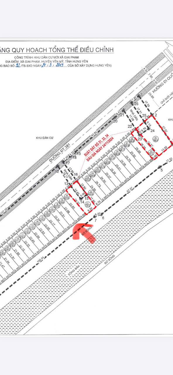 Đất nền Giai Phạm - 117m² chỉ 5x triệu/m² - Đầu tư sinh lời tuyệt vời!