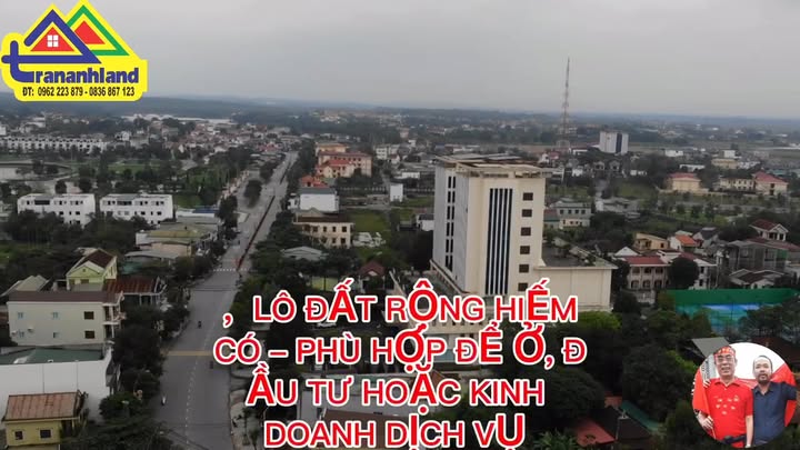 Lô đất biệt thự 1.000m² mặt tiền đường Trần Hưng Đạo - Cơ hội đầu tư hiếm có!