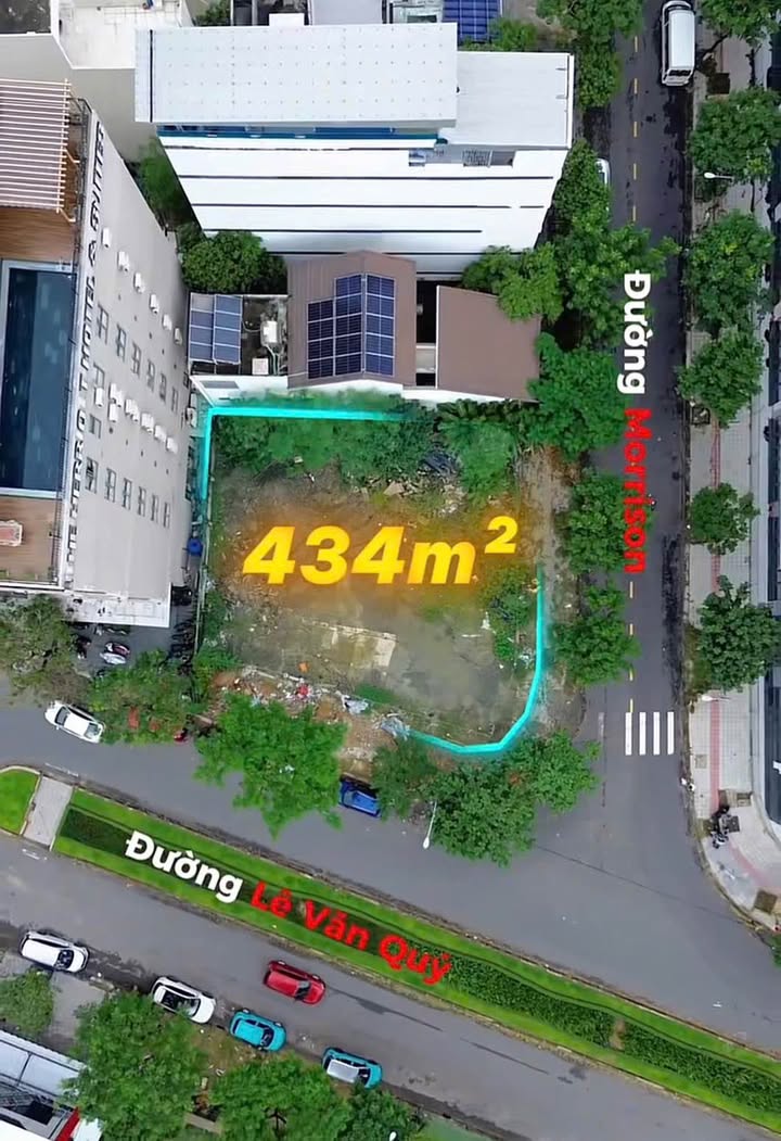 Đất nền 2 mặt tiền đường Lê Văn Quý, Đà Nẵng 434m² giá 82 tỷ - Cơ hội đầu tư hiếm có!