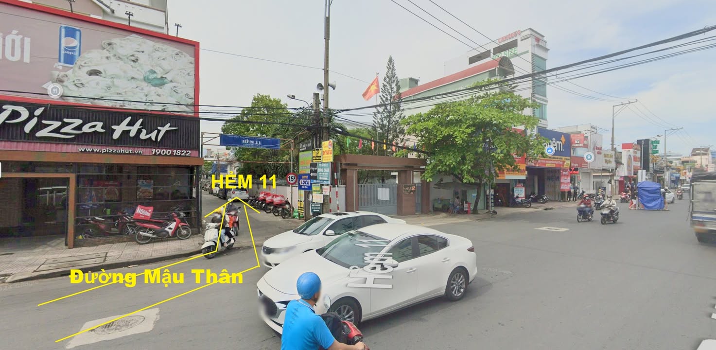 Nhà 3 tầng mặt tiền đường Mậu Thân, 574m² - Kinh doanh thuận lợi!