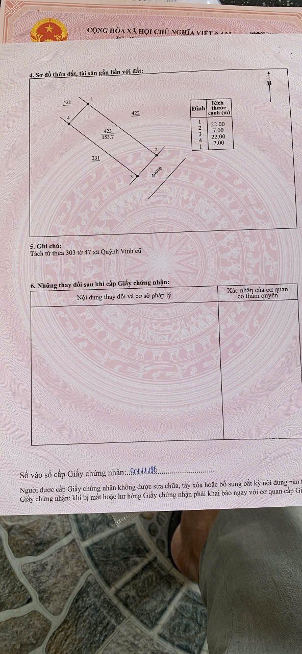 Đất nền 154m² tại Quỳnh Vinh, Hoàng Mai - Giá tốt hiếm có!