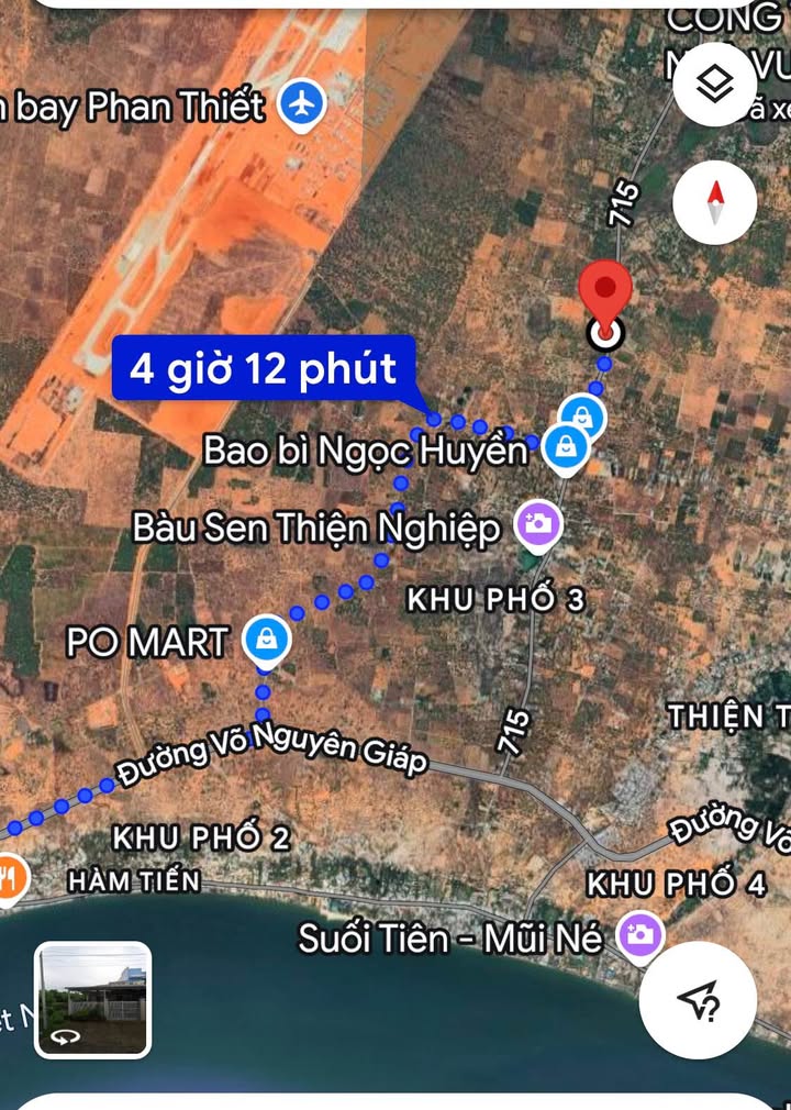 Đất thổ cư 9.000m² tại Thiện Nghiệp, Phan Thiết chỉ 3.68 tỷ - Đầu tư sinh lời ngay!
