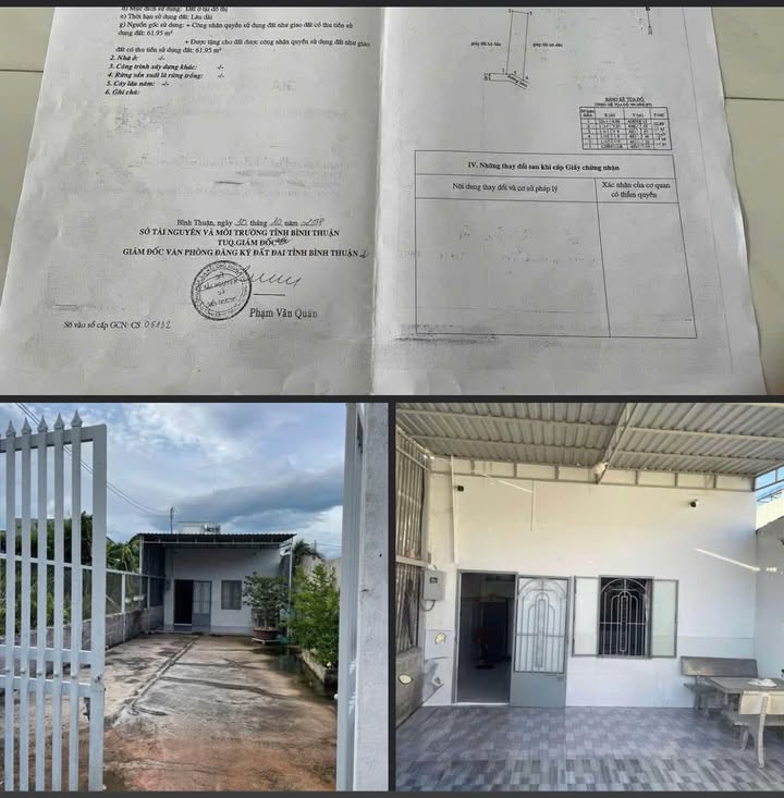 Nhà trung tâm Phú Thủy, Phan Thiết 123m² giá 1.8 tỷ - Bán gấp, sổ hồng chính chủ!