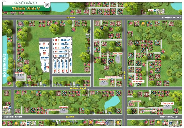 Đất thổ cư thôn Minh Lộc, huyện Thạch Thành, 126.8m² - Đầu tư sinh lời hiệu quả!