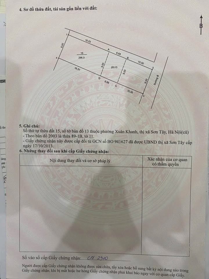 Đất nền lô góc Tùng Thiện Sơn Tây 296m² giá đầu tư - Mặt tiền 9m thoáng đãng!