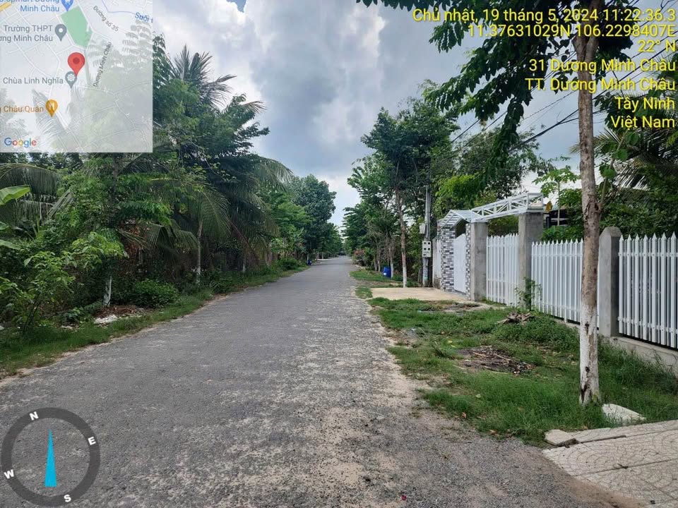 Đất thổ cư 1000m² tại Thị trấn Dương Minh Châu - Gần chợ và trường học, giá thương lượng!