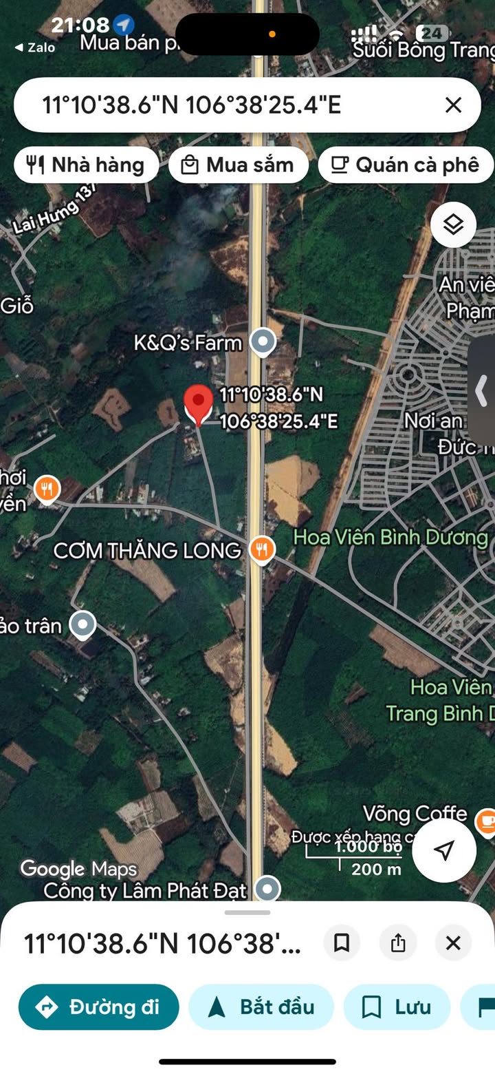 Đất Chánh Phú Hòa Bến Cát 550m² giá 2 tỷ - Đầu tư sinh lời ngay!