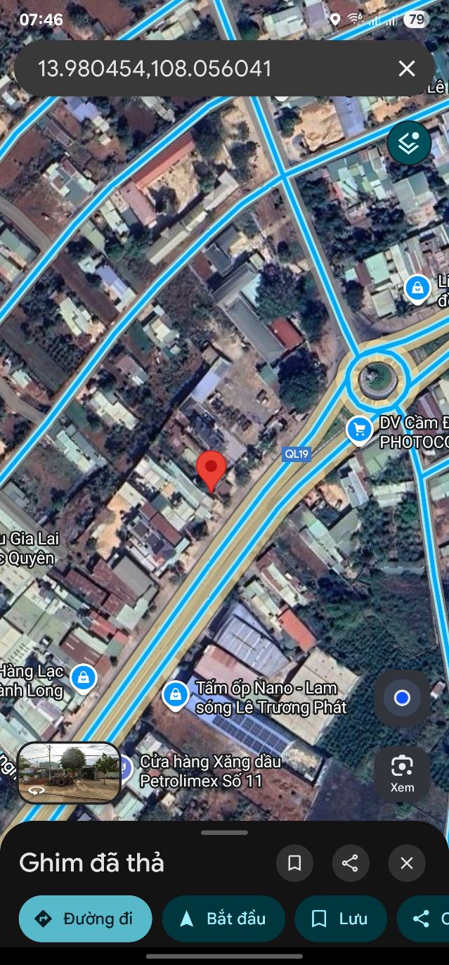 Đất mặt tiền Lê Duẩn, Pleiku 402.5m² giá chỉ 5.8 tỷ - Cơ hội đầu tư tuyệt vời!