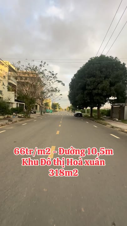 Đất nền Khu đô thị Hòa Xuân, Đà Nẵng 318m² giá 20.988 tỷ - Vị trí đắc địa, đường lớn