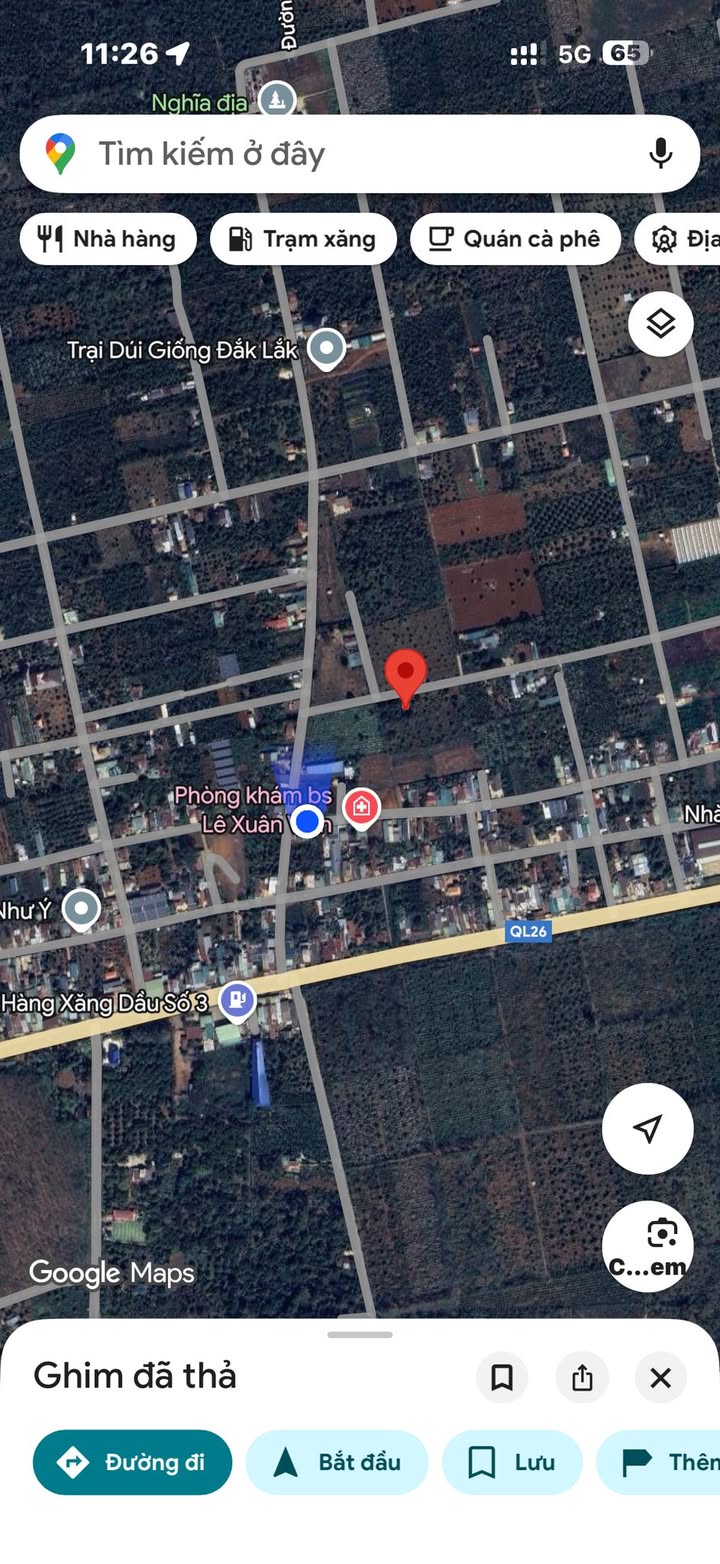 Đất thổ cư Tân An Buôn Ma Thuột 117m² giá 800 triệu - Sổ hồng chính chủ!