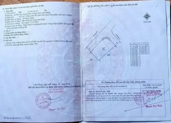 Lô đất thổ cư 375m² tại thôn Phú Hội, giá 3.6 tỷ - Cơ hội đầu tư không thể bỏ lỡ!