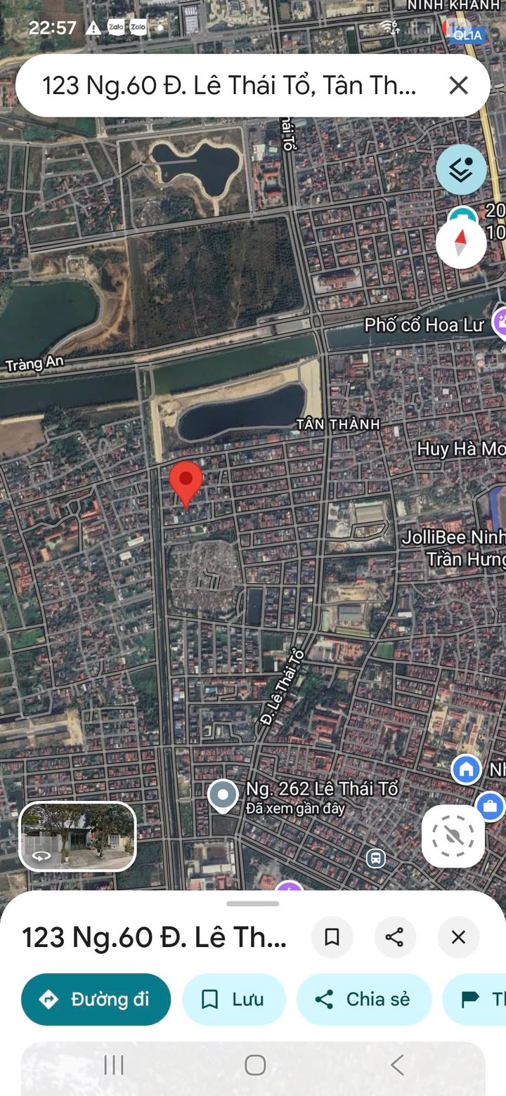 Đất nền Tân Thành Ninh Bình 100m² giá 710 triệu - Đường ô tô tránh nhau thoáng đãng!