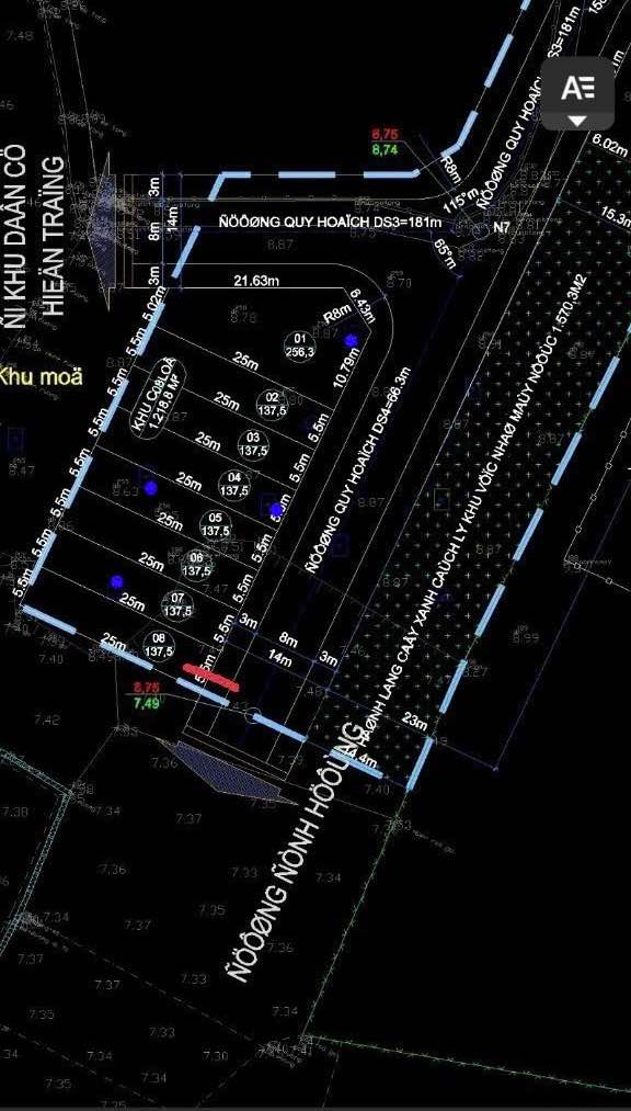 Đất nền khu QHDC nhà máy nước sạch An Nhơn 138m² - Giá tốt sổ hồng sẵn!