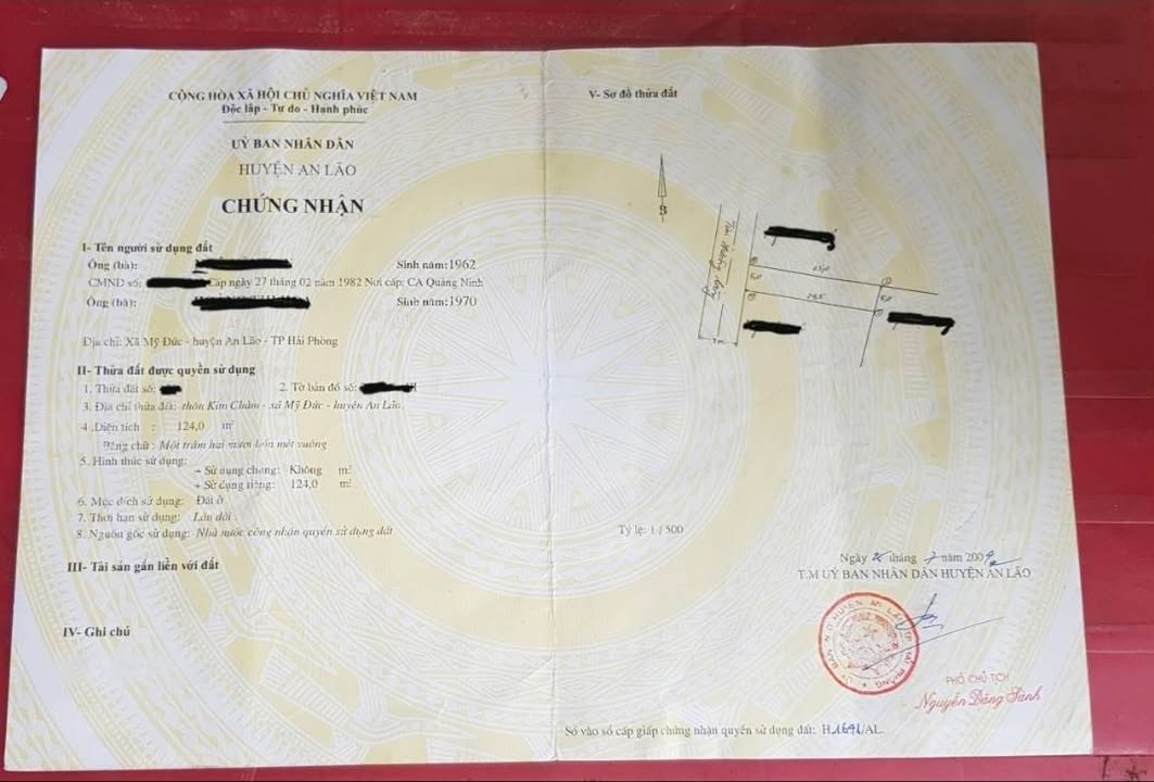 Đất nền Kim Châm, Mỹ Đức, An Lão 124m² giá 2 tỷ - Đầu tư sinh lời cao!