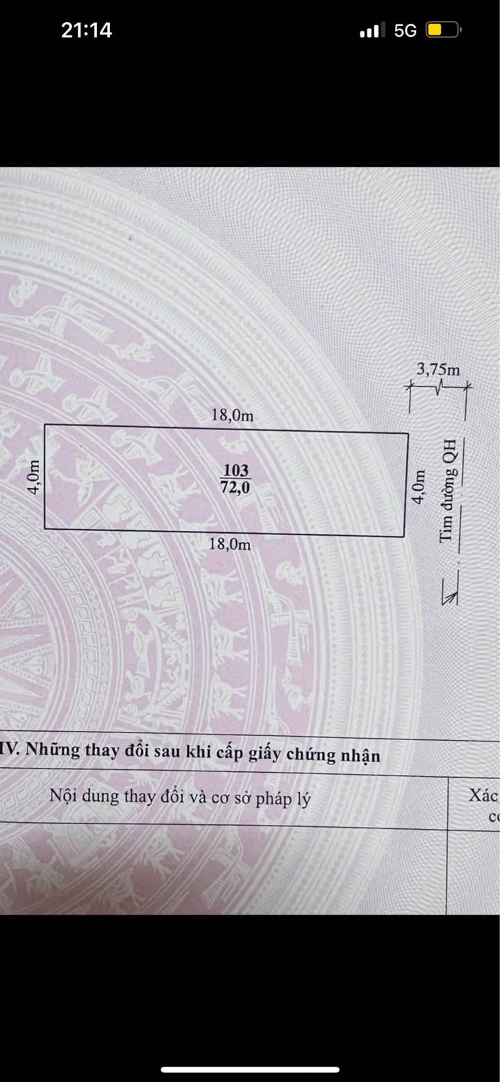 Đất nền Hạc Thành - Gần chợ Nam Thành 72m² chỉ 4 tỷ - Đường rộng ô tô tránh nhau thoải mái!