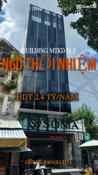 FrontHouse mặt tiền Ngô Thời Nhiệm Q.3 91m² giá 74 tỷ - Kinh doanh sinh lời vượt trội!
