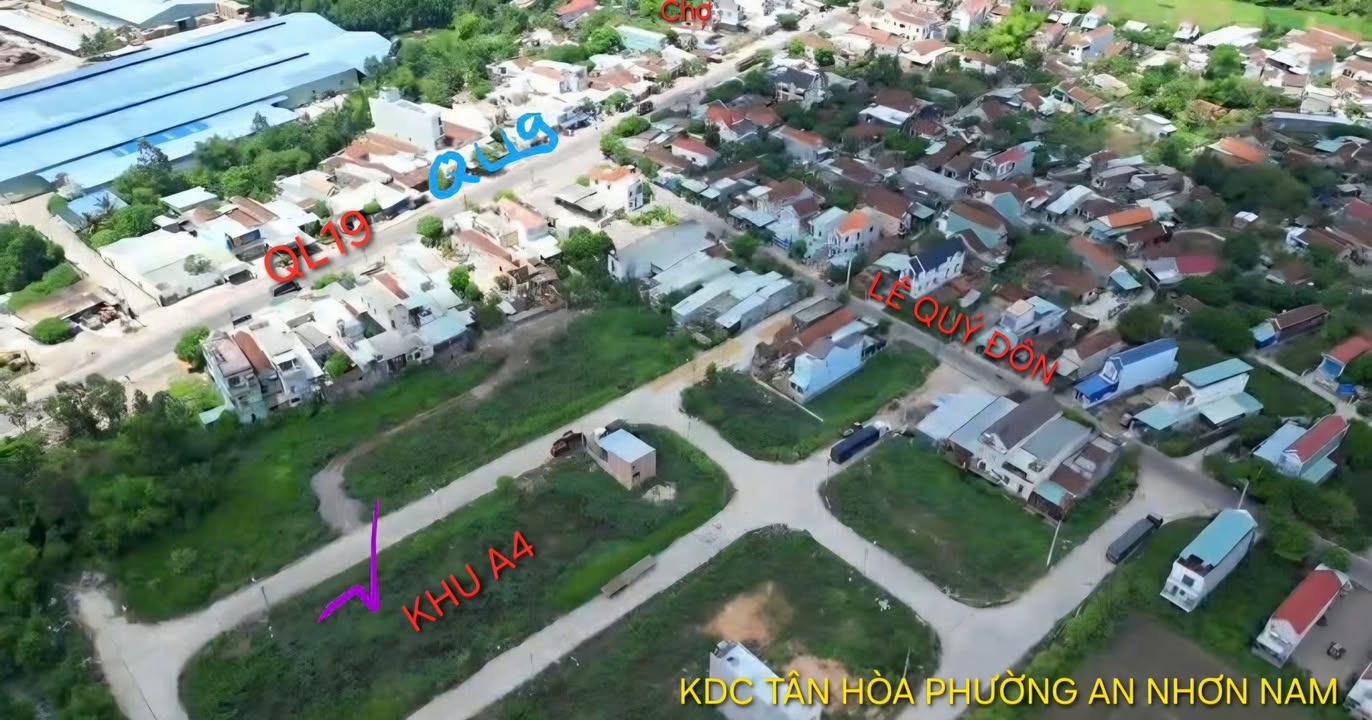 Đất nền 102m² tại phường An Nhơn Nam, giá chỉ 699 triệu - Pháp lý rõ ràng!