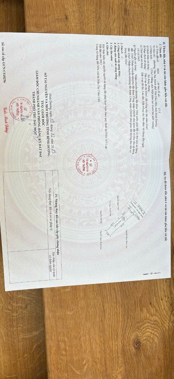 Đất nền Tân An Thủ Dầu Một 125m² giá 1.45 tỷ - Đầu tư sinh lời ngay!