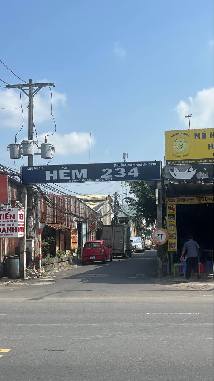 Nhà hẻm 234 Hoàng Quốc Việt, 82.6m² giá chỉ 2.65 tỷ - Sổ đỏ chính chủ