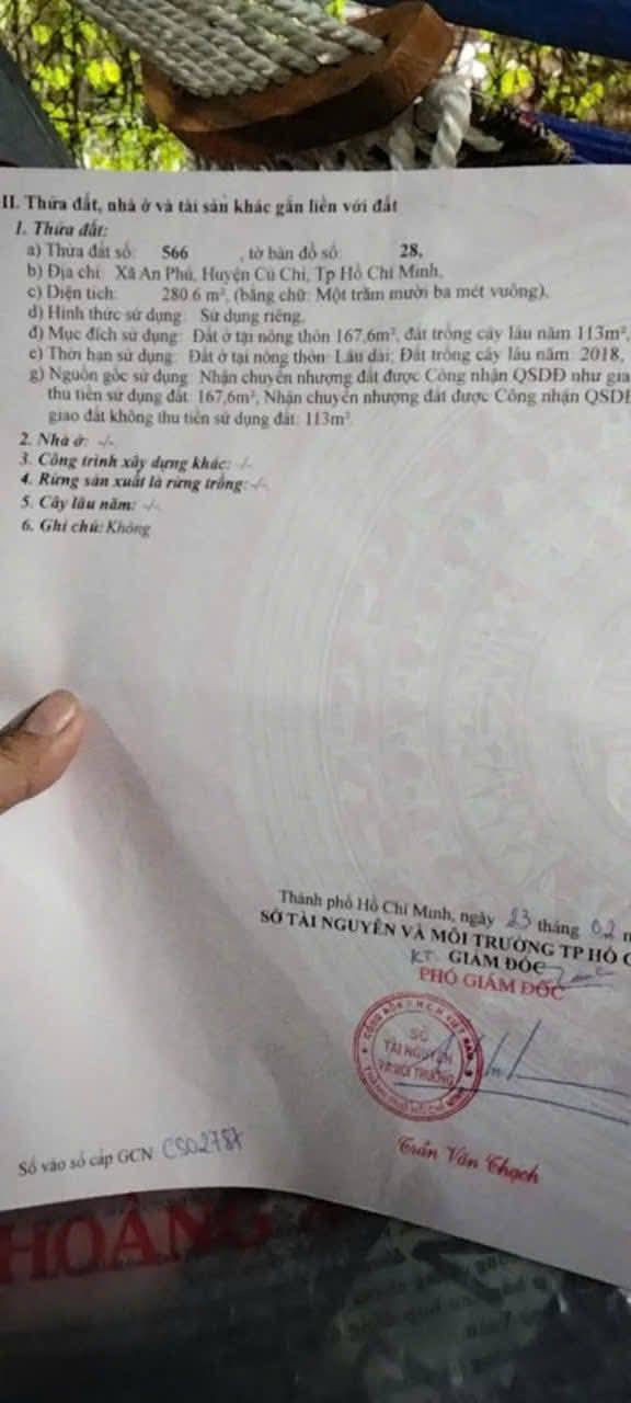 Nhà cấp 4 mặt tiền đường 793, xã An Nhơn Tây, 285m² giá 1.5 tỷ - Khu dân cư đông đúc!