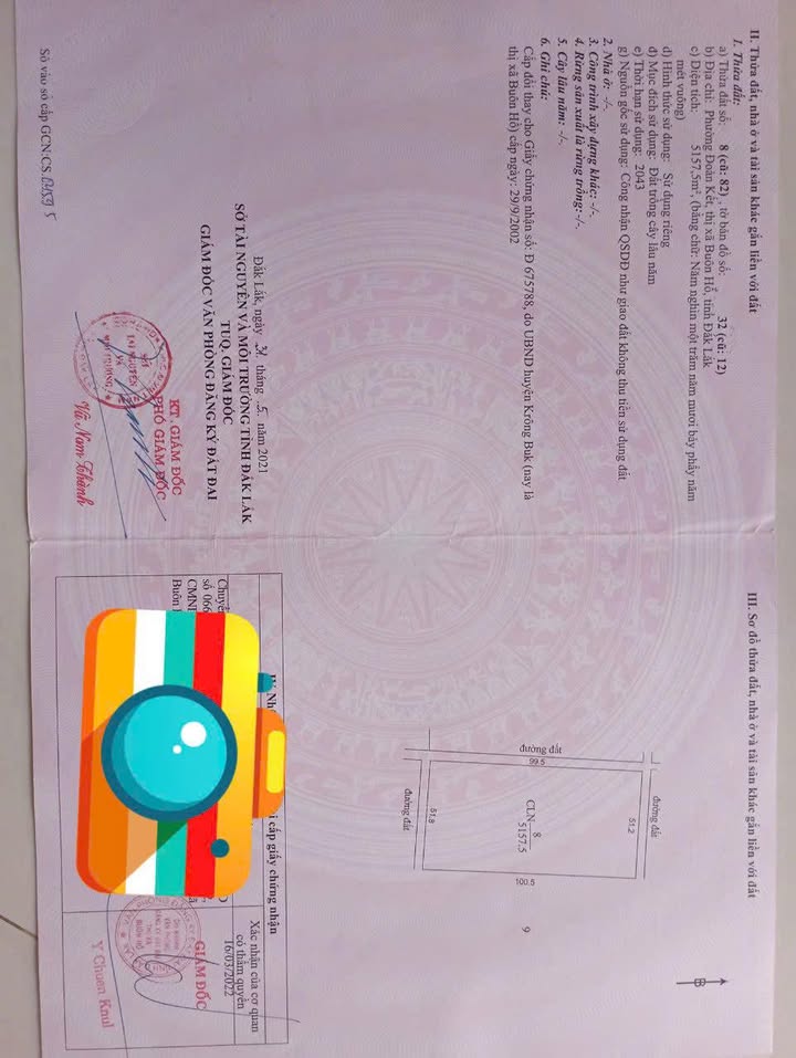 Đất nông nghiệp Đoàn Kết, Buôn Hồ 5074.75m² giá 5.414 tỷ - Cơ hội đầu tư hiếm có!