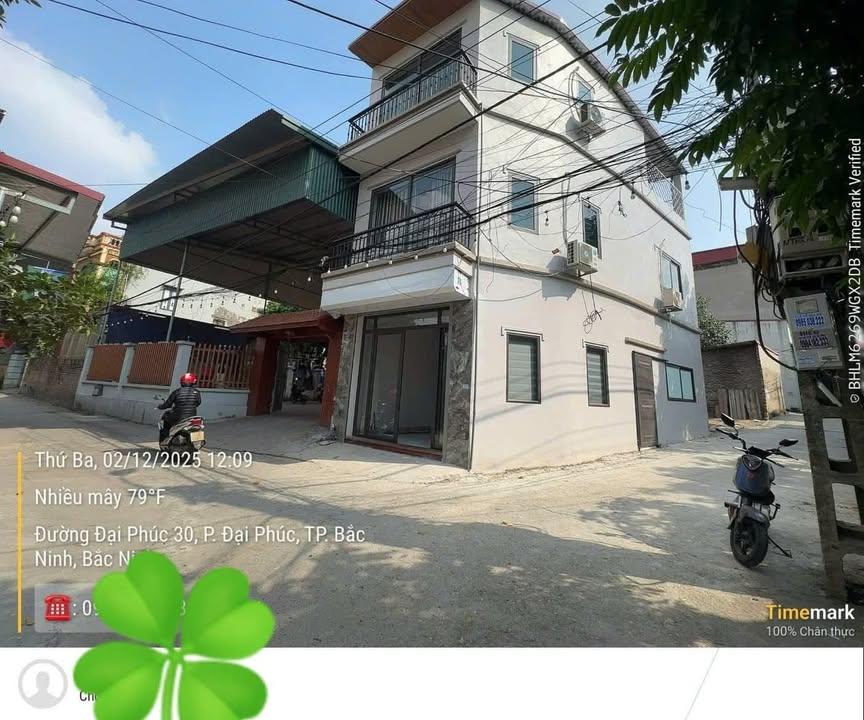 Nhà 3 tầng Đại Phúc Bắc Ninh 50.2m² giá thỏa thuận - Thiết kế hiện đại và đầy đủ nội thất!