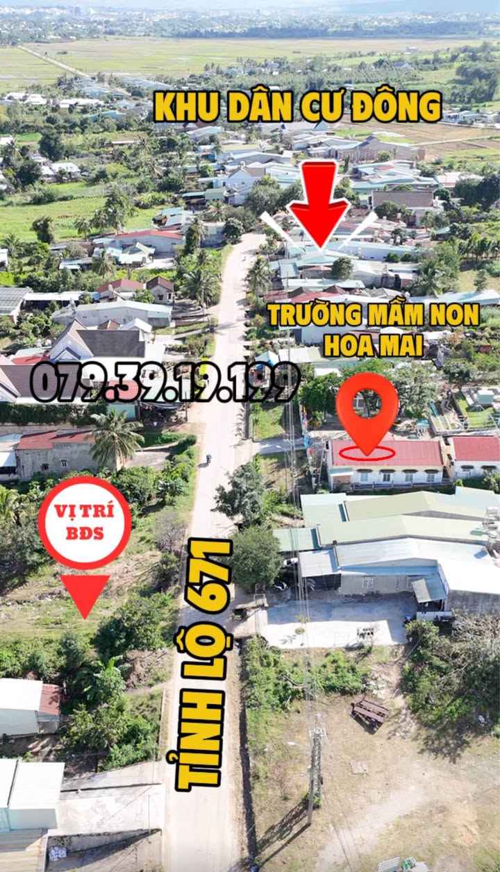 Đất nền mặt tiền tỉnh lộ xã Đoàn Kết 500m² - Cắt lỗ sâu 500 triệu!