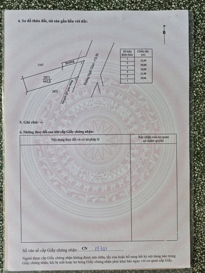 Đất nền Suối Nghệ Châu Đức 480m² giá chỉ 312 triệu - Cơ hội đầu tư tuyệt vời!