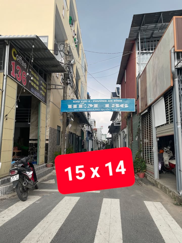 Đất nền liền kề Hẻm 136 Hoàng Quốc Việt, 210m² giá 6.6 tỷ - Cơ hội đầu tư sinh lời!