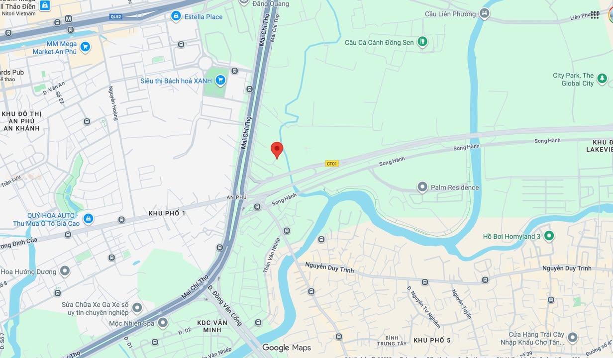 Đất nền An Phú, Quận 2 - 577m² giá chỉ 27 tỷ - Sổ hồng riêng chính chủ!