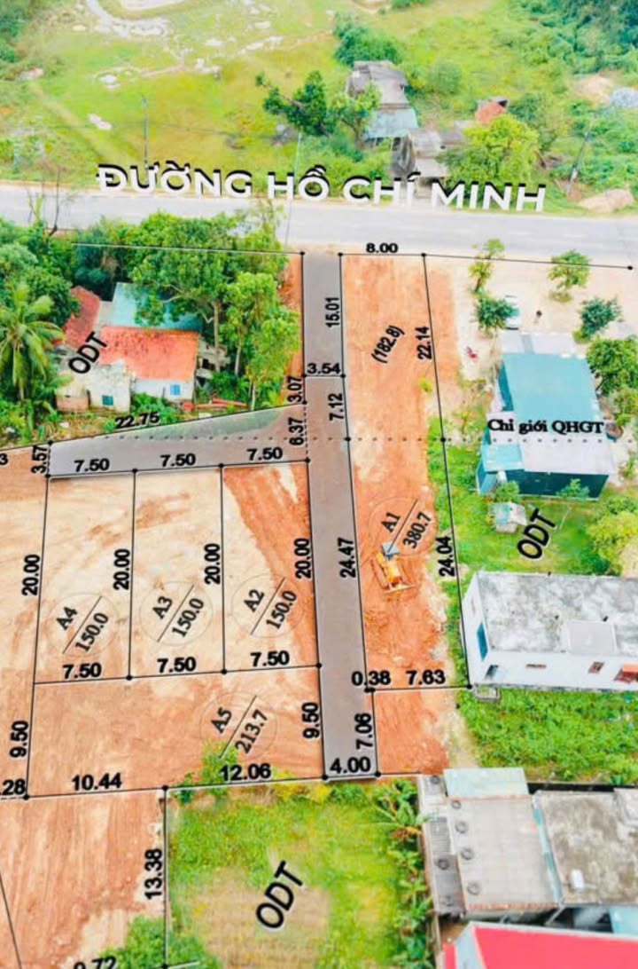 Đất nền Đồng Sơn, Đồng Hới 213m² - Giá rẻ, cơ hội đầu tư vàng!