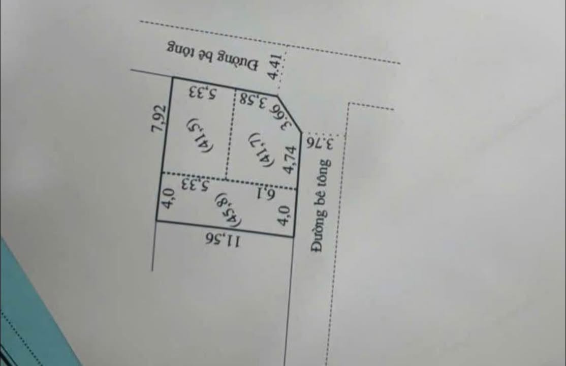 Bán đất hẻm Nhơn Phú, Quy Nhơn - Diện tích 44,1m² giá 1,565 tỷ - Đầu tư sinh lời ngay!