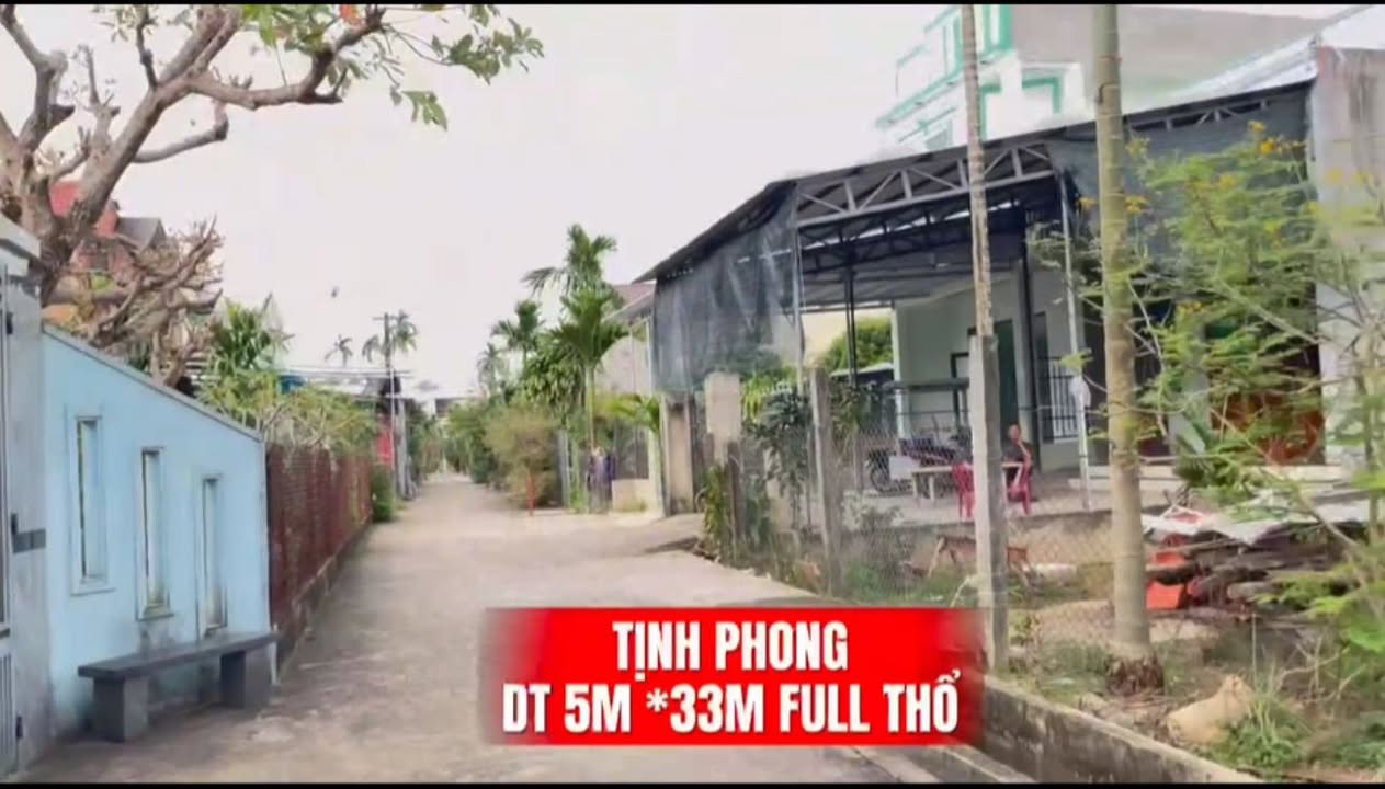 Đất nền Tịnh Phong Sơn Tịnh 170m² chỉ 650 triệu - Đường ô tô thuận tiện!