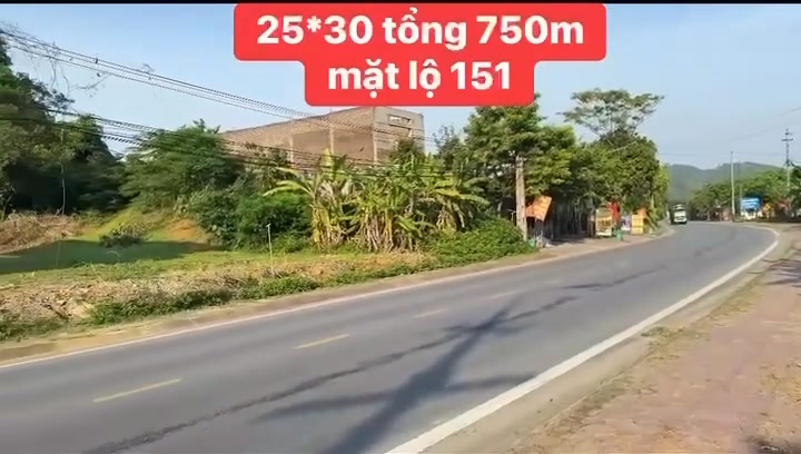 Đất mặt phố Tỉnh lộ 151, xã Xuân Giao, 750m² giá 2 tỷ - Đầu tư sinh lời ngay!