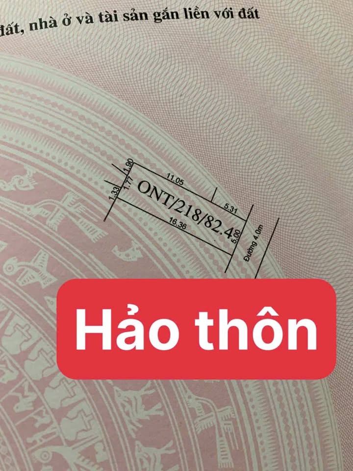 Đất nền Hảo Thôn, Đồng Lạc, Nam Sách 81m² giá 900 triệu - Cơ hội đầu tư vàng!