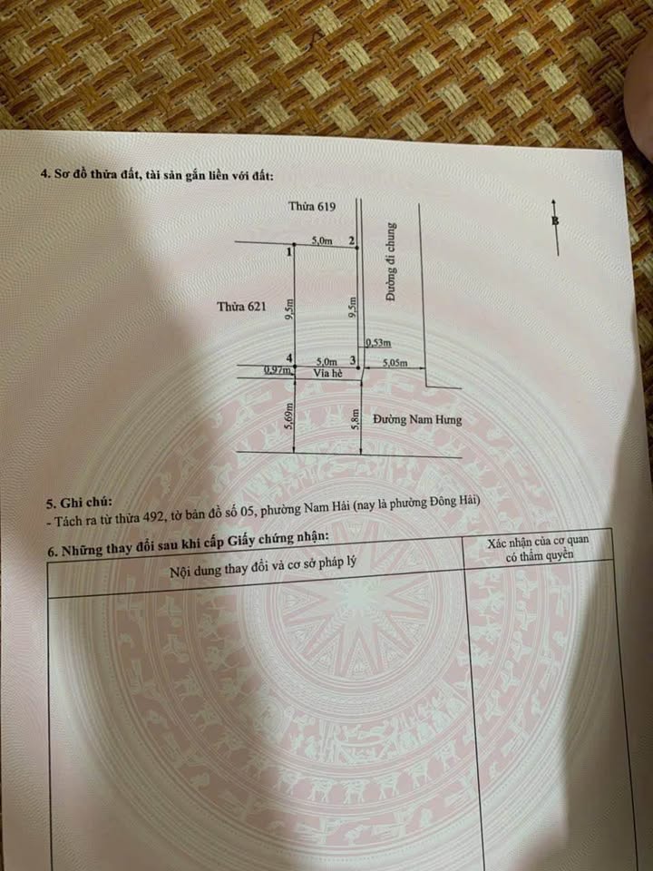 Lô góc mặt đường Nam Hưng, Hải An, Hải Phòng 47.5m² - Kinh doanh thuận lợi!