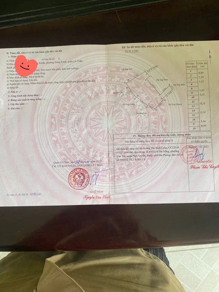 Đất nền 74m² tại Ngõ Lý Phình, Hàng Kênh chỉ 1.85 tỷ - Cơ hội đầu tư hấp dẫn!