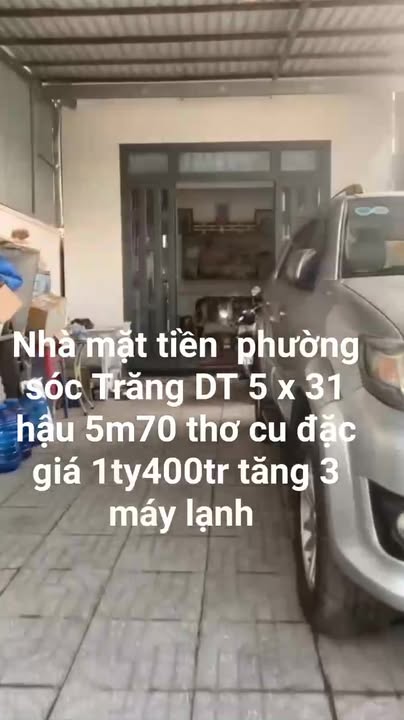 Nhà mặt tiền đường Kênh Cầu Xéo, phường 5, Sóc Trăng, 155m² - Giá chỉ 1.4 tỷ!