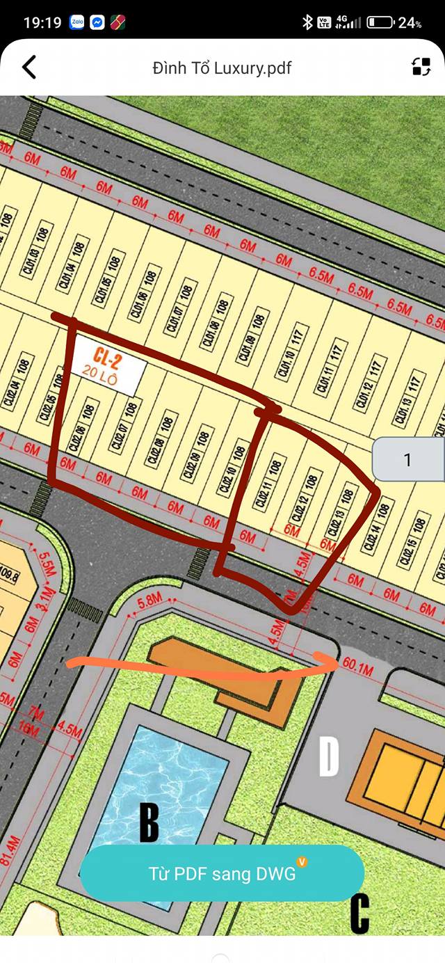 Đất nền Đình Tổ Luxury 108m² giá thỏa thuận - Cơ hội đầu tư sinh lời cao!