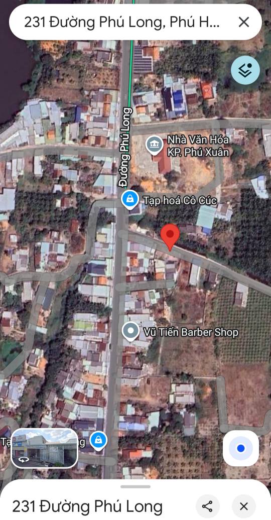 Đất thổ cư đường Phú Long, Hàm Thuận Bắc 272m² giá 1.55 tỷ - Sổ đỏ chính chủ!