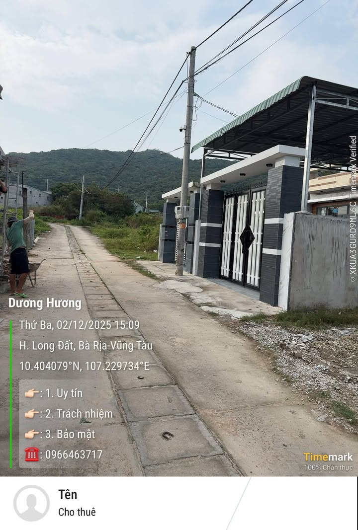 Đất thổ cư Phước Hưng, Long Điền 150m² giá 1.4 tỷ - Đầu tư sinh lời ngay!