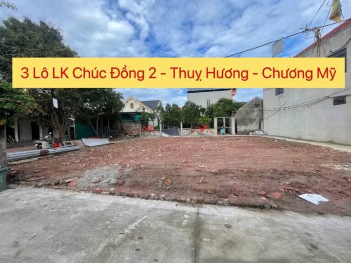 Đất liền kề Chúc Đồng 2, Thụy Hương, 80-90m² giá từ 3 tỷ - Đầu tư sinh lời ngay!