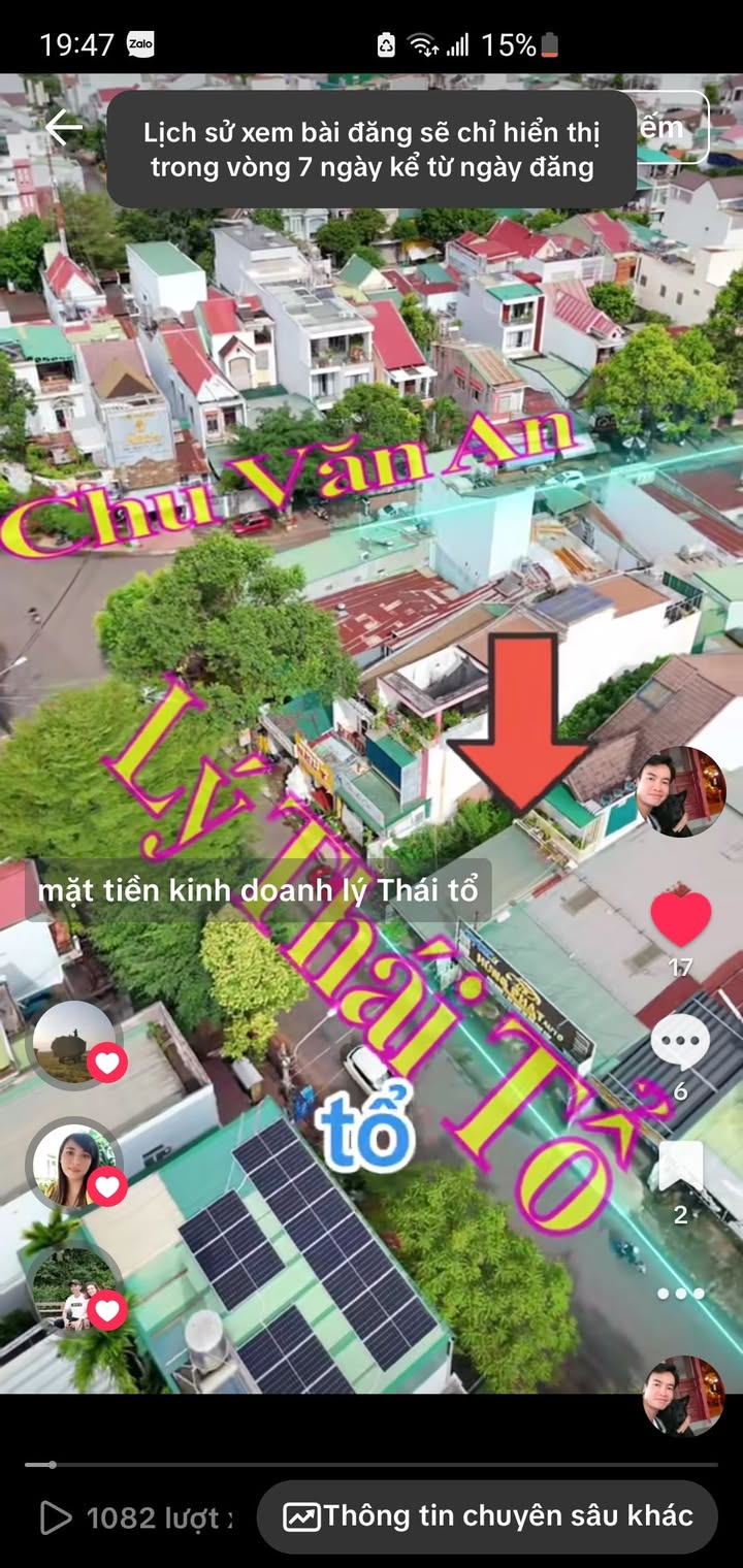 Đất mặt tiền đường Lý Thái Tổ, Buôn Ma Thuột 161.77m² giá 11.5 tỷ - Phù hợp kinh doanh sầm uất!