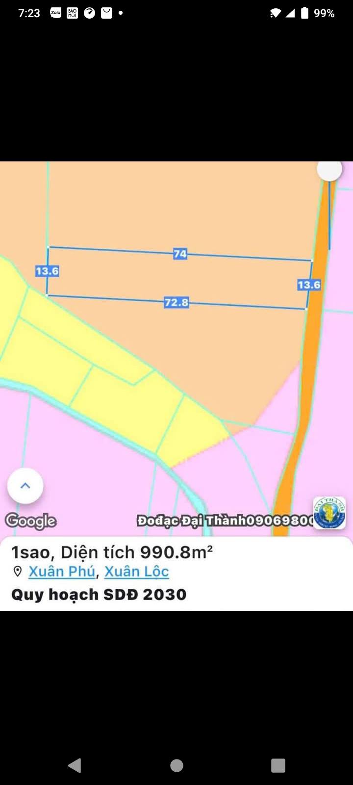 Đất nền Xuân Phú, Xuân Lộc 1000m² giá 600 triệu - Cơ hội đầu tư tuyệt vời!