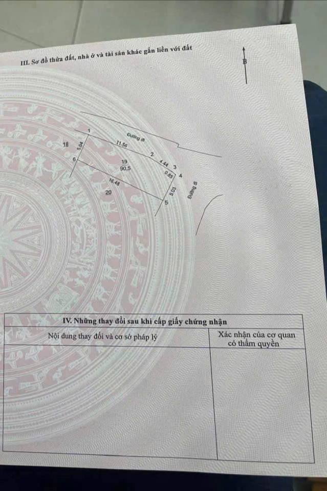 Đất thổ cư Lại Thượng, Thạch Thất 90m² giá 2 tỷ - Đường ô tô tránh nhau